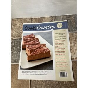 Cooks Country Magazine December January 2015 Issue Milk Chocolate Cheesecake